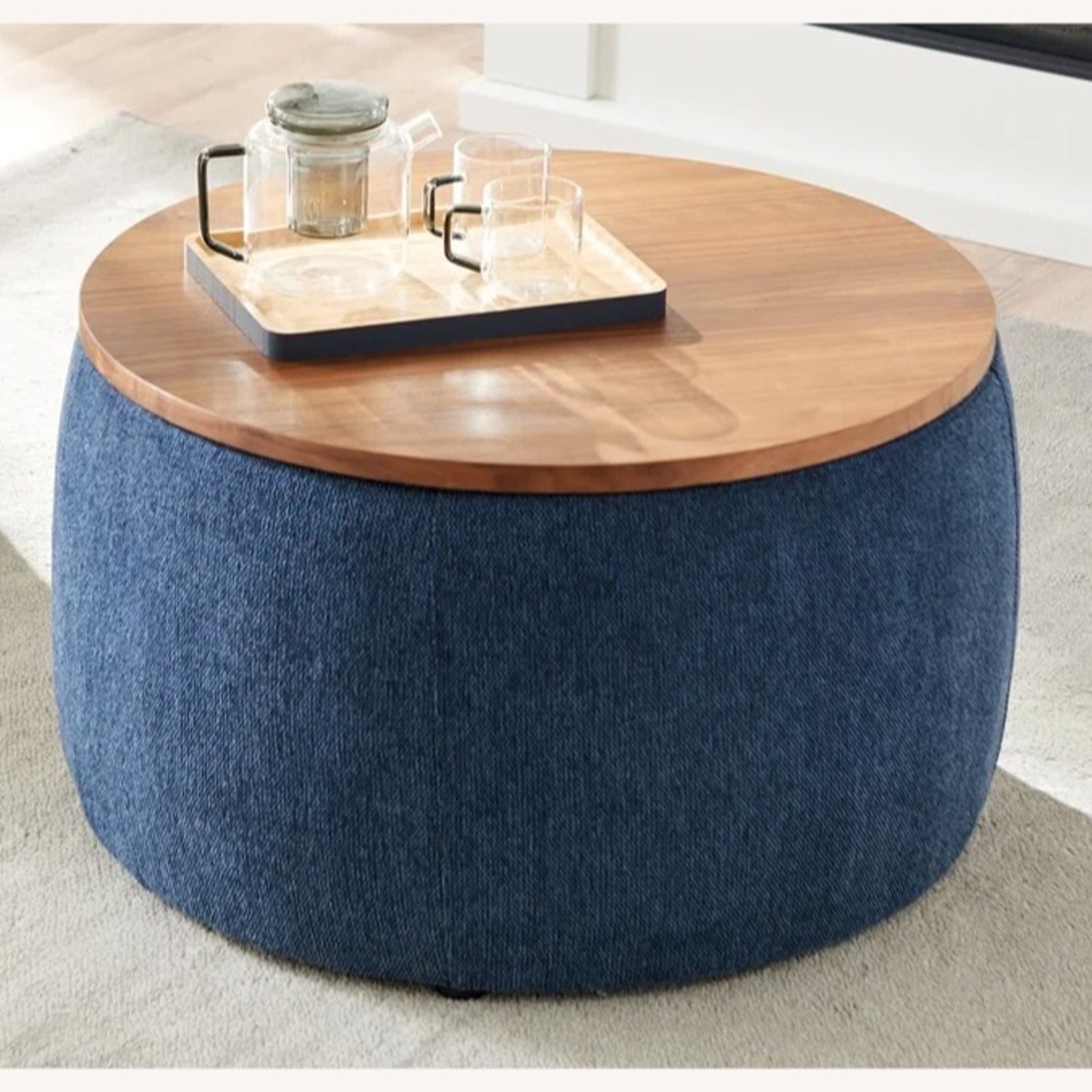 Blue Fabric Chest - image-1