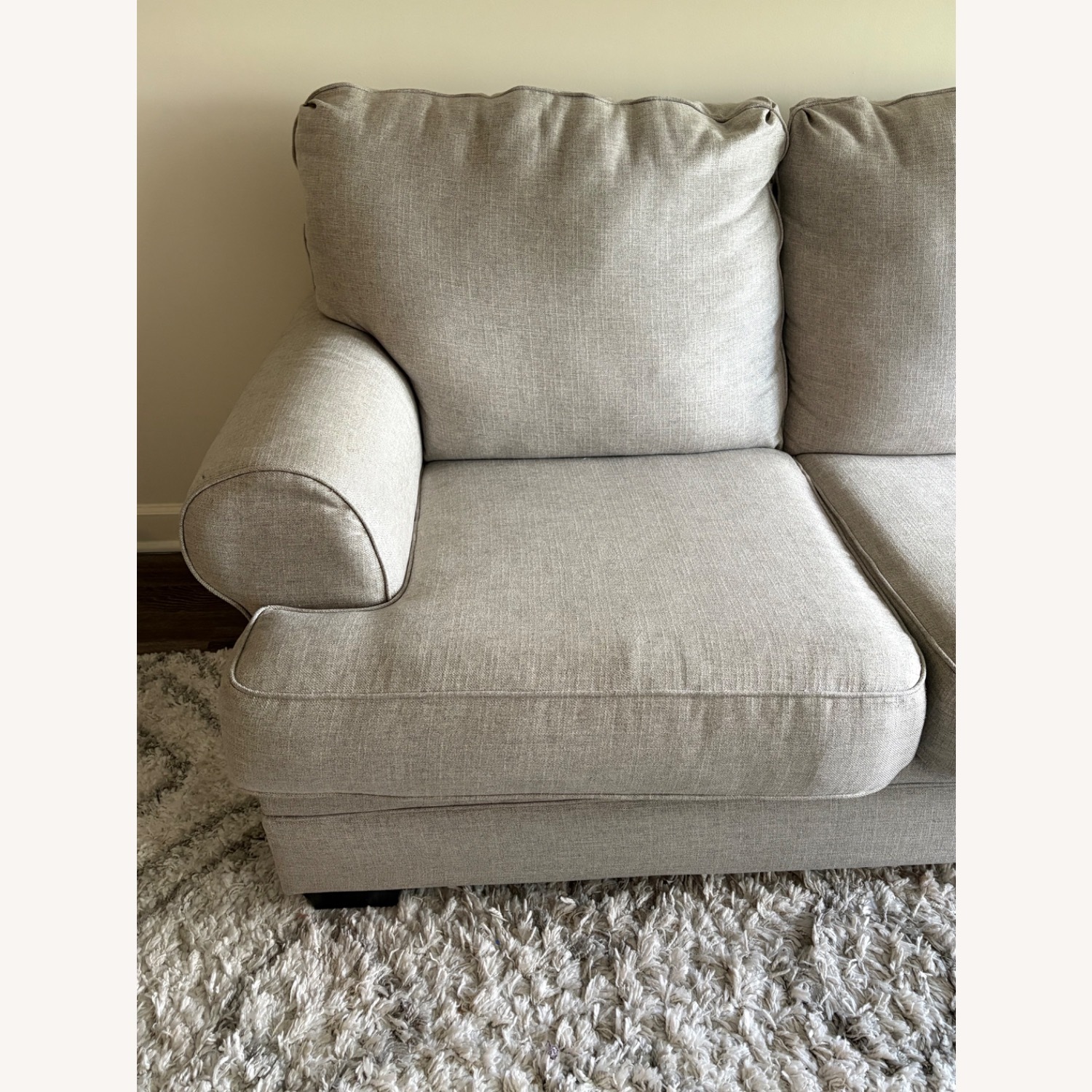 Ashley Furniture Light Gray 3+ Seater Sofa - image-3