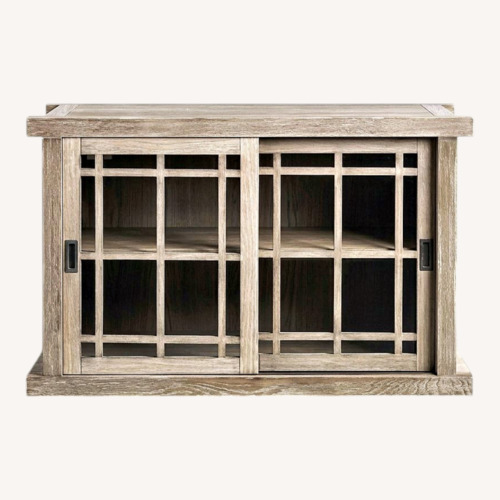 Used Arhaus Spencer Shiitake 70" Cabinet for sale on AptDeco