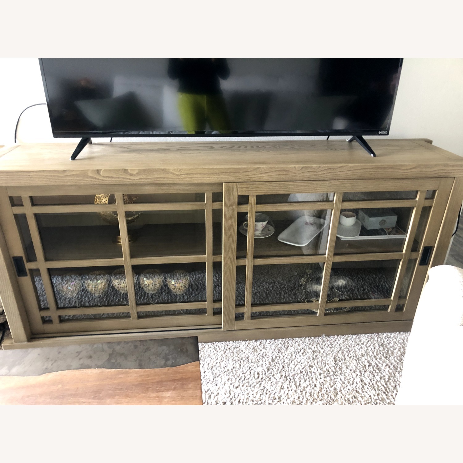 Arhaus Spencer Shiitake 70" Cabinet - image-1