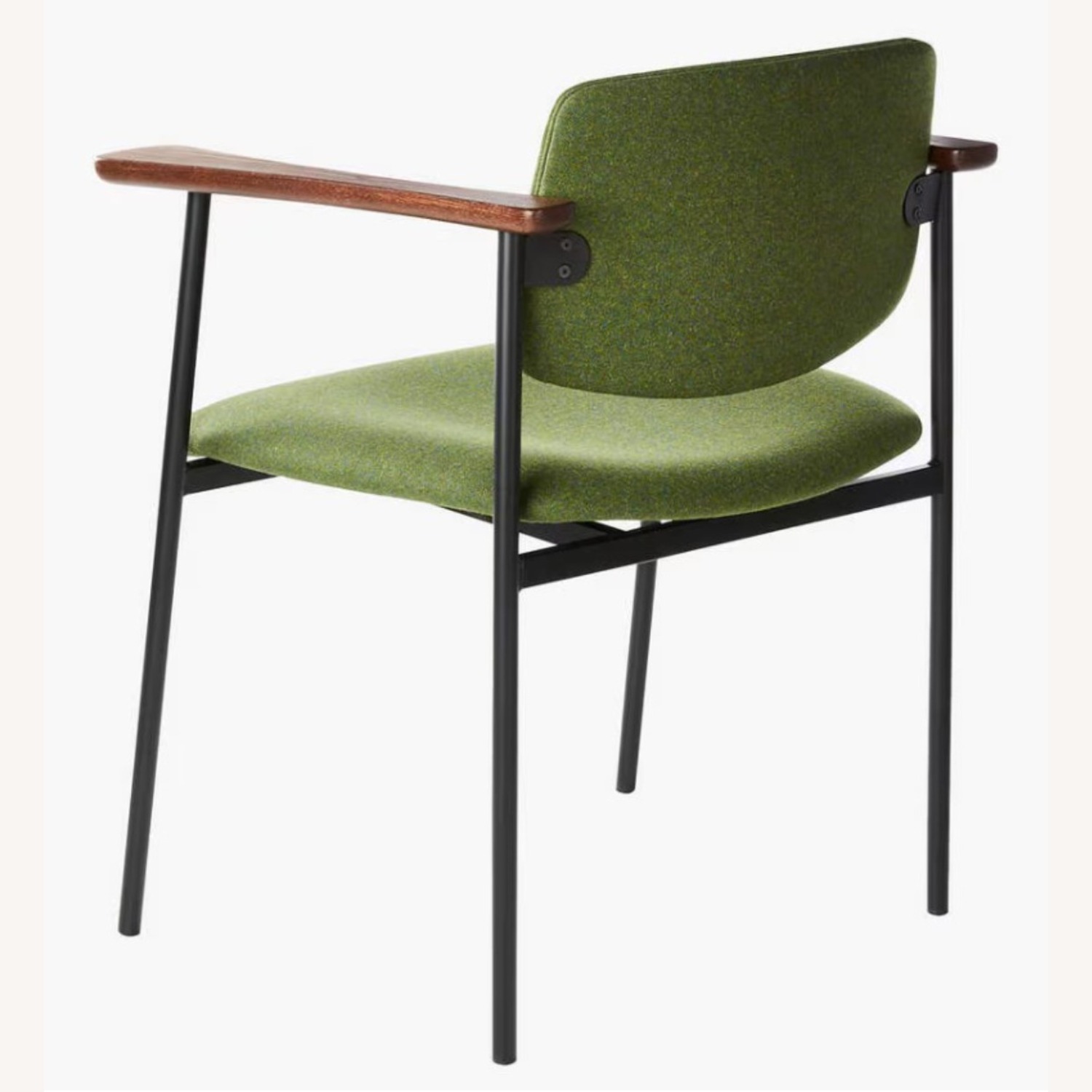 CB2 Green Wood Office Chair - image-4