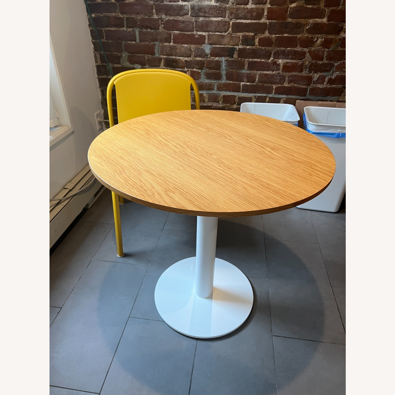 Blu Dot Easy Natural Wood 30" Dining Table - image-4
