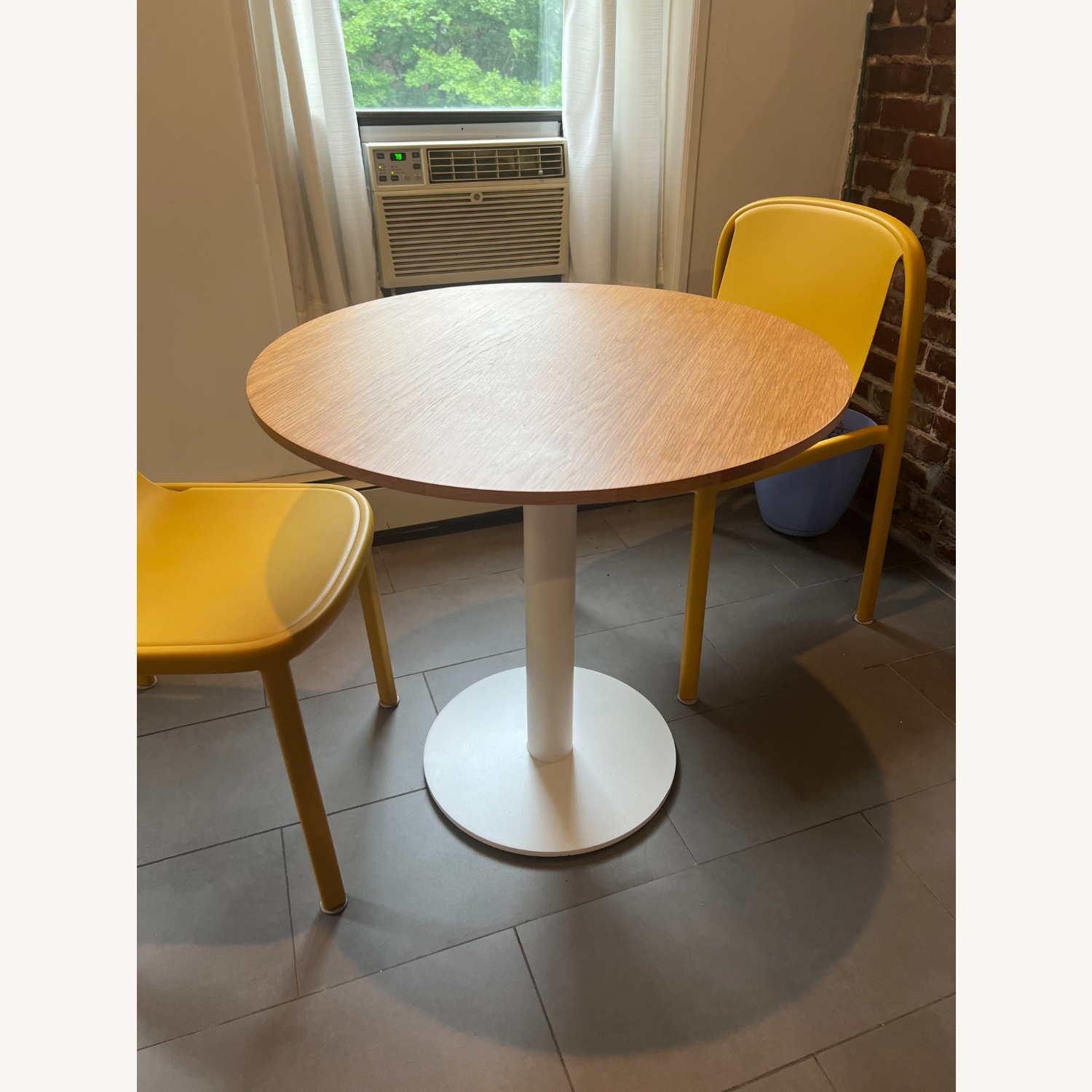 Blu Dot Easy Natural Wood 30" Dining Table - image-1