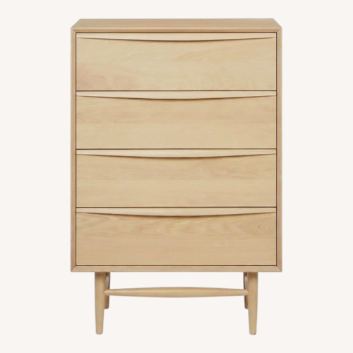 Used Article Light Brown Wood Dresser for sale on AptDeco