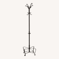 Home Goods Dark Gray Metal Coat Rack