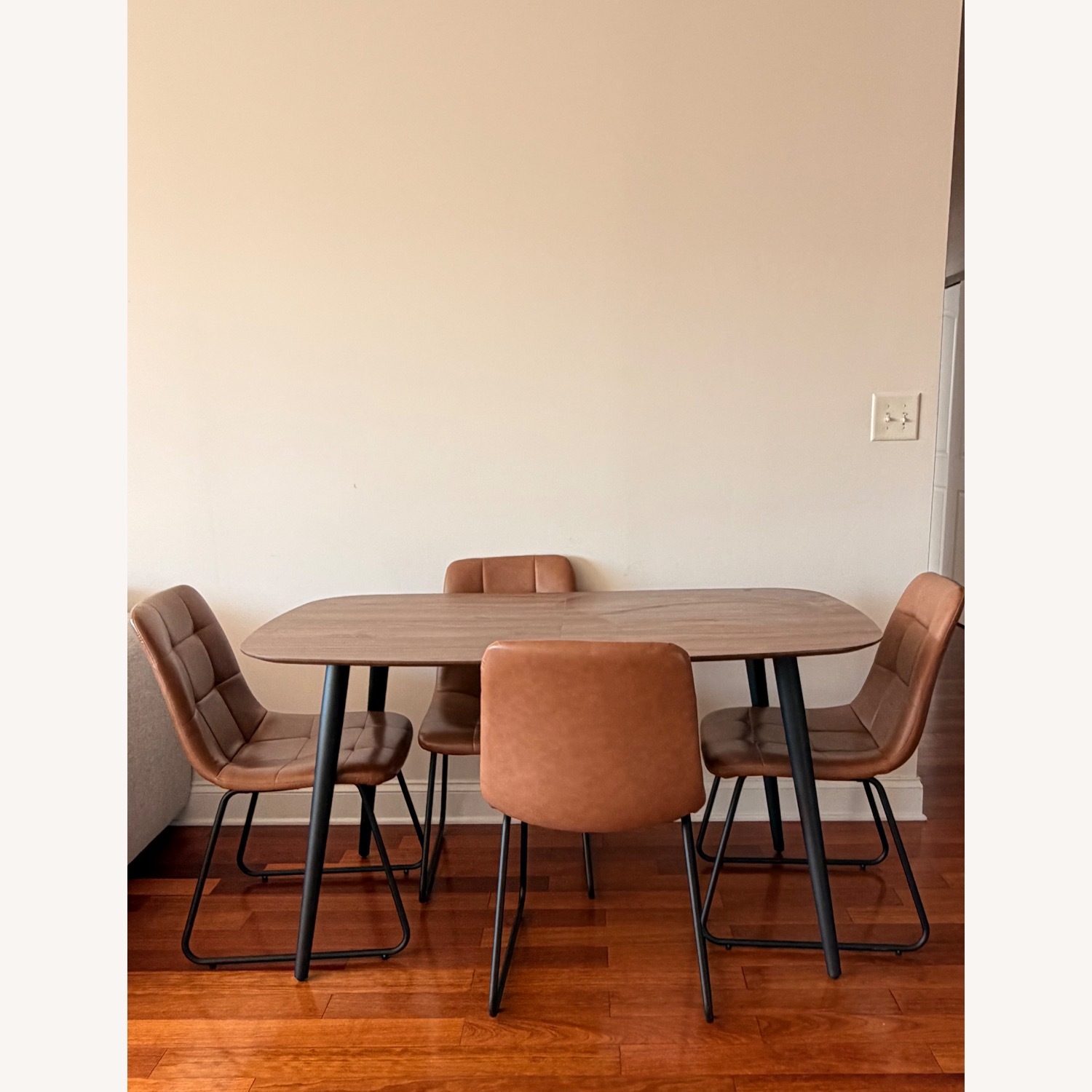 Light Brown Dining Set - image-4