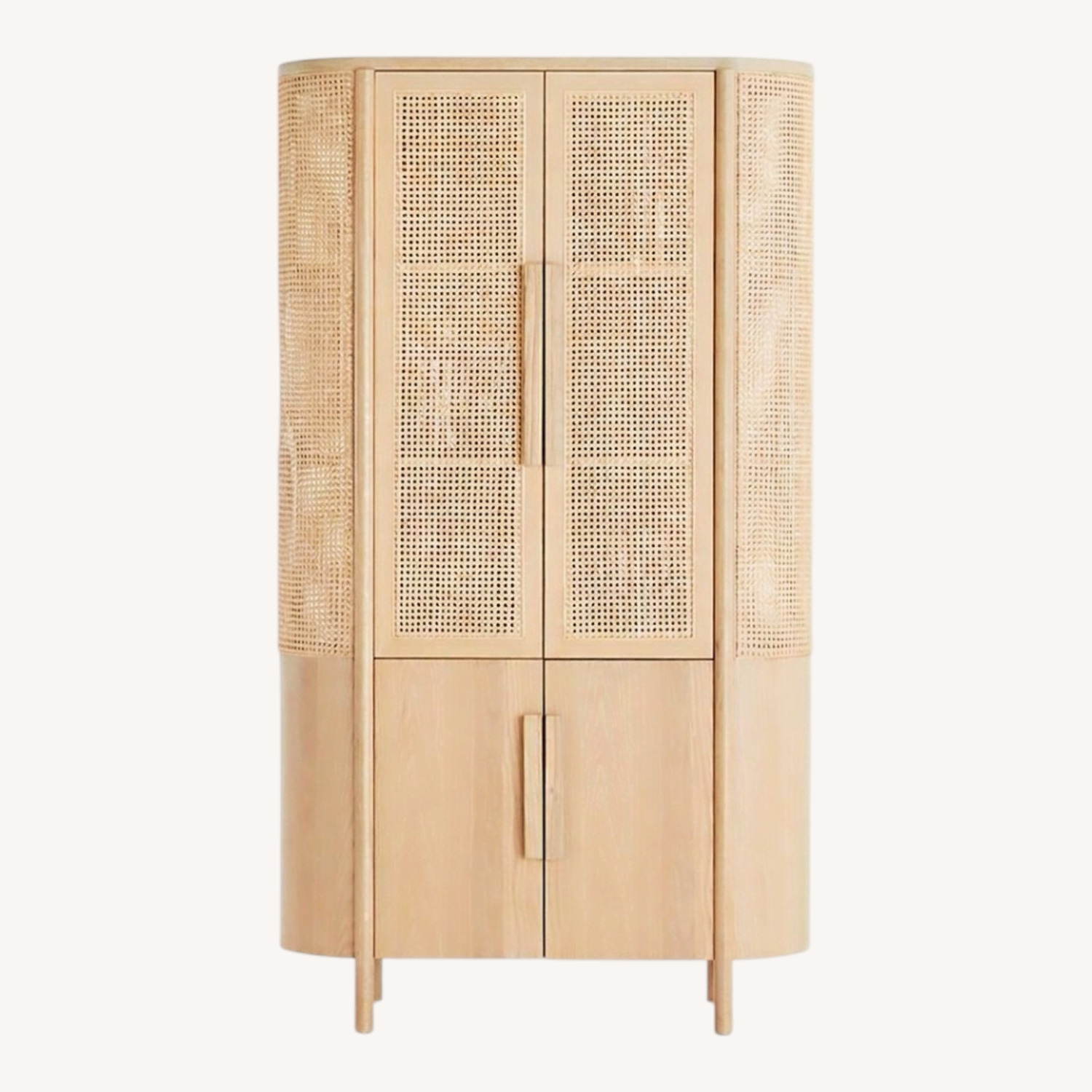 CB2 Leanne Ford Natural Wood Storage Cabinet - image-5