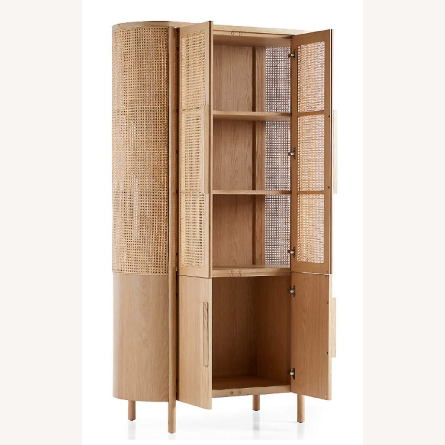 CB2 Leanne Ford Natural Wood Storage Cabinet - image-3