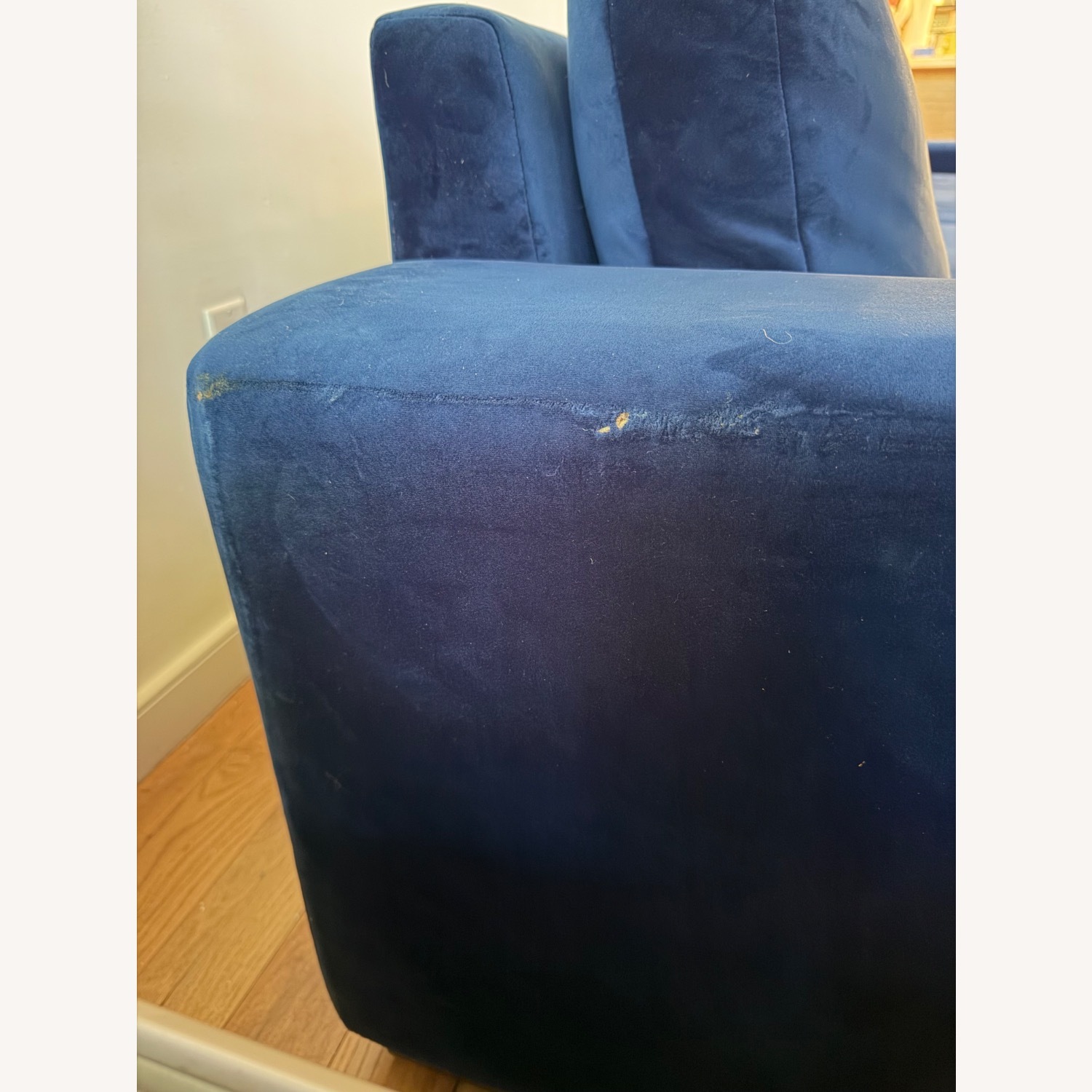 Joybird Holt Blue 2 Piece Sectional with Storage - image-7