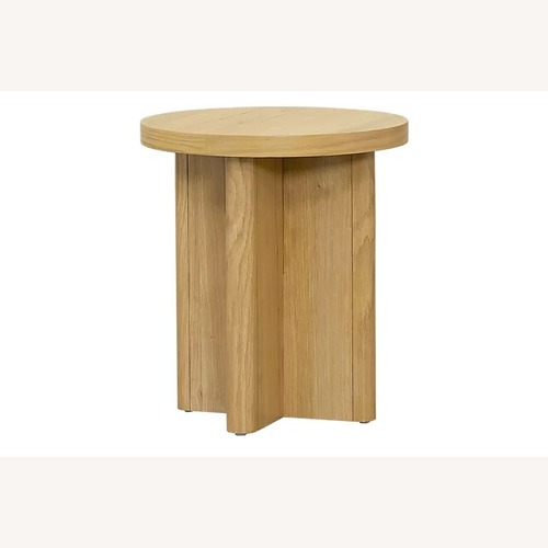 Used McGee and Co Natural Wood Side Table for sale on AptDeco