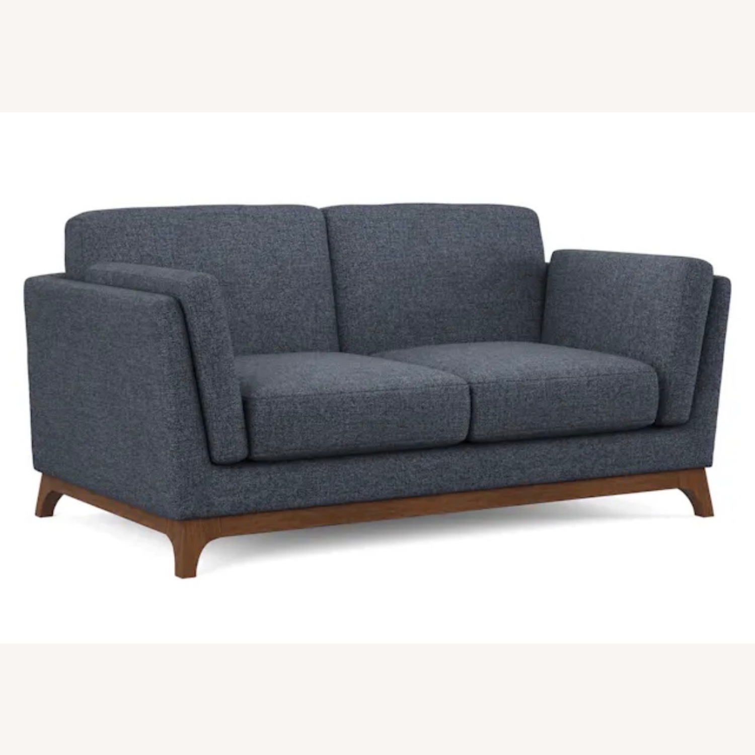 Article 2-Seater Sofa Loveseat Blue - image-1
