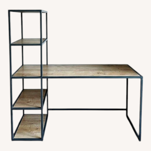 Used Modern Industrial Desk with Shelving for sale on AptDeco
