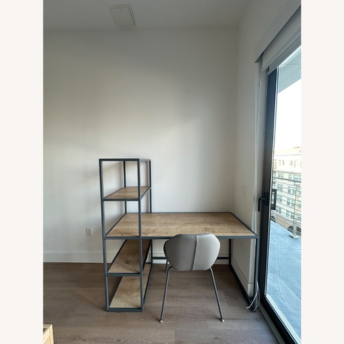 Used Modern Industrial Desk with Shelving  for sale on AptDeco