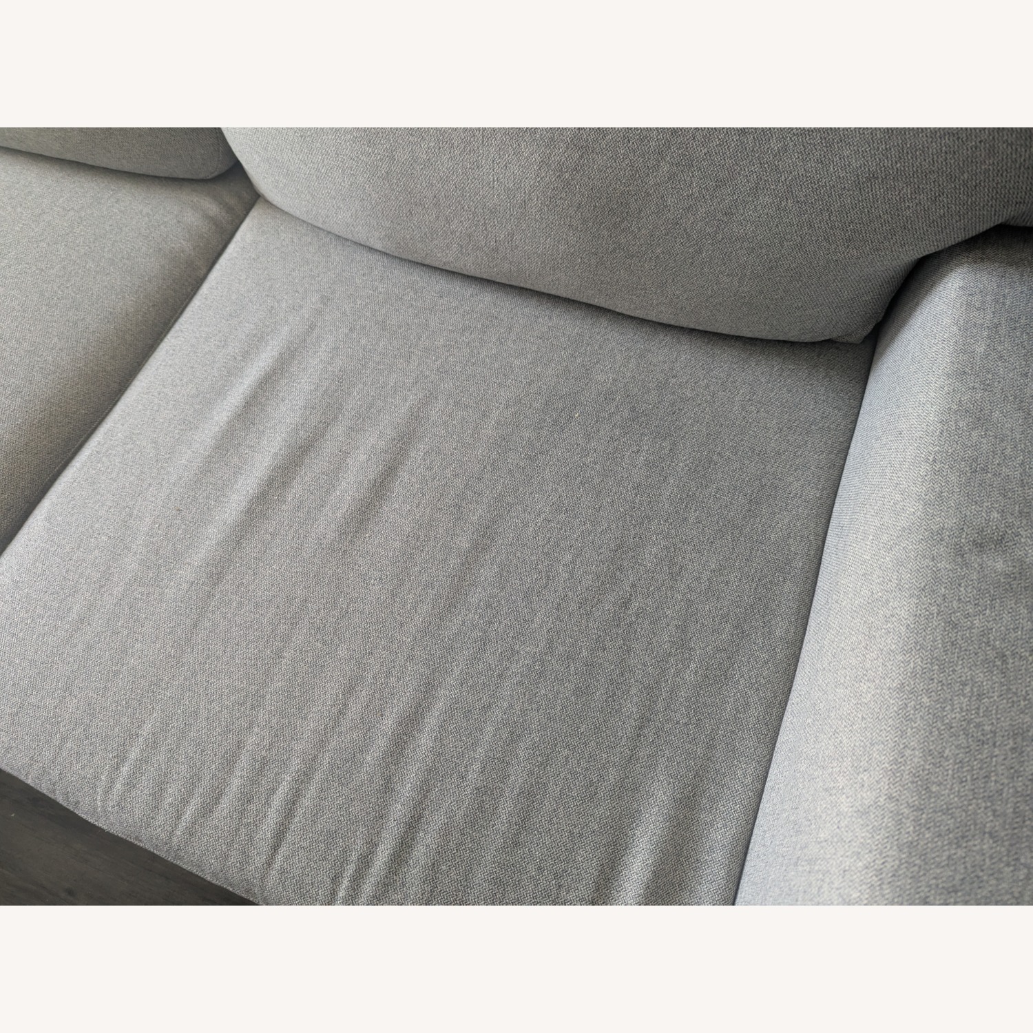 IKEA Light Gray Polyurethane Sleeper Sofa - image-3