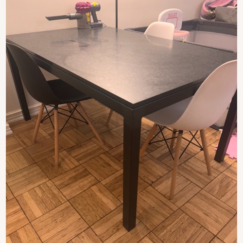 Used Room & Board Black Dining Table for sale on AptDeco