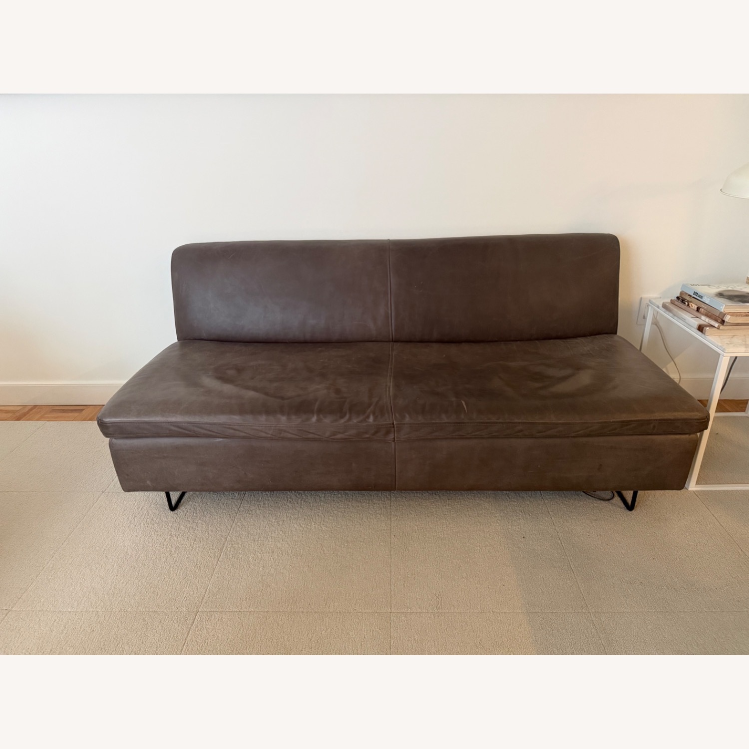Blu Dot 67" Clyde Leather Sofa  - image-1