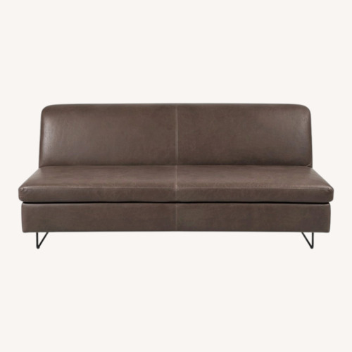 Used Blu Dot 67" Clyde Leather Sofa  for sale on AptDeco