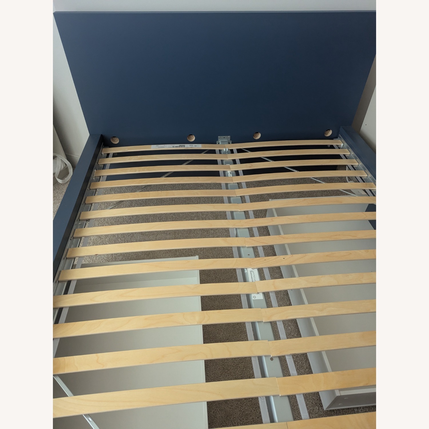 IKEA MALM High Bed Frame with 2 Storage Boxes - image-1