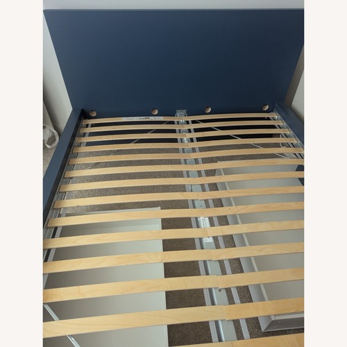 Used IKEA MALM High Bed Frame with 2 Storage Boxes for sale on AptDeco
