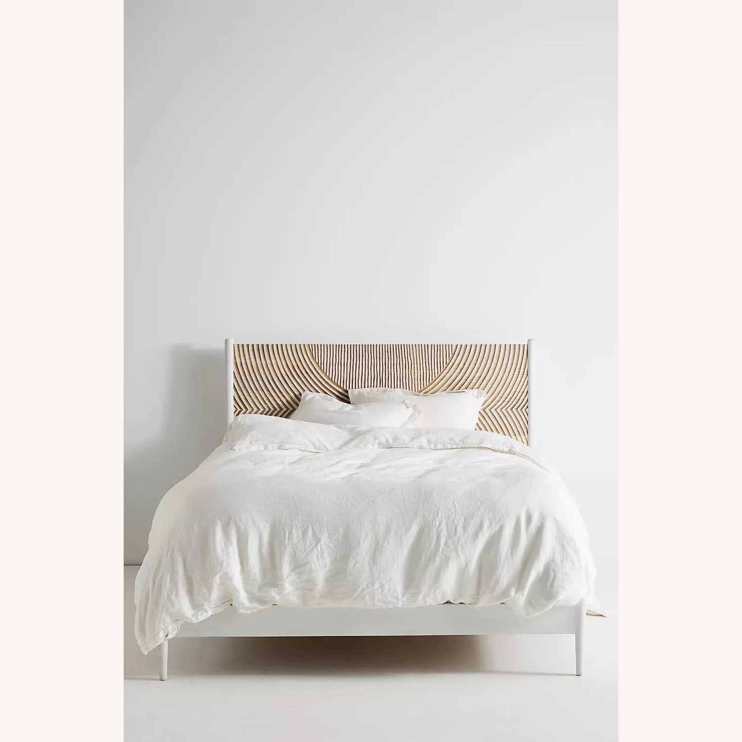 Anthropologie Carved Thalia Queen Bed - image-5