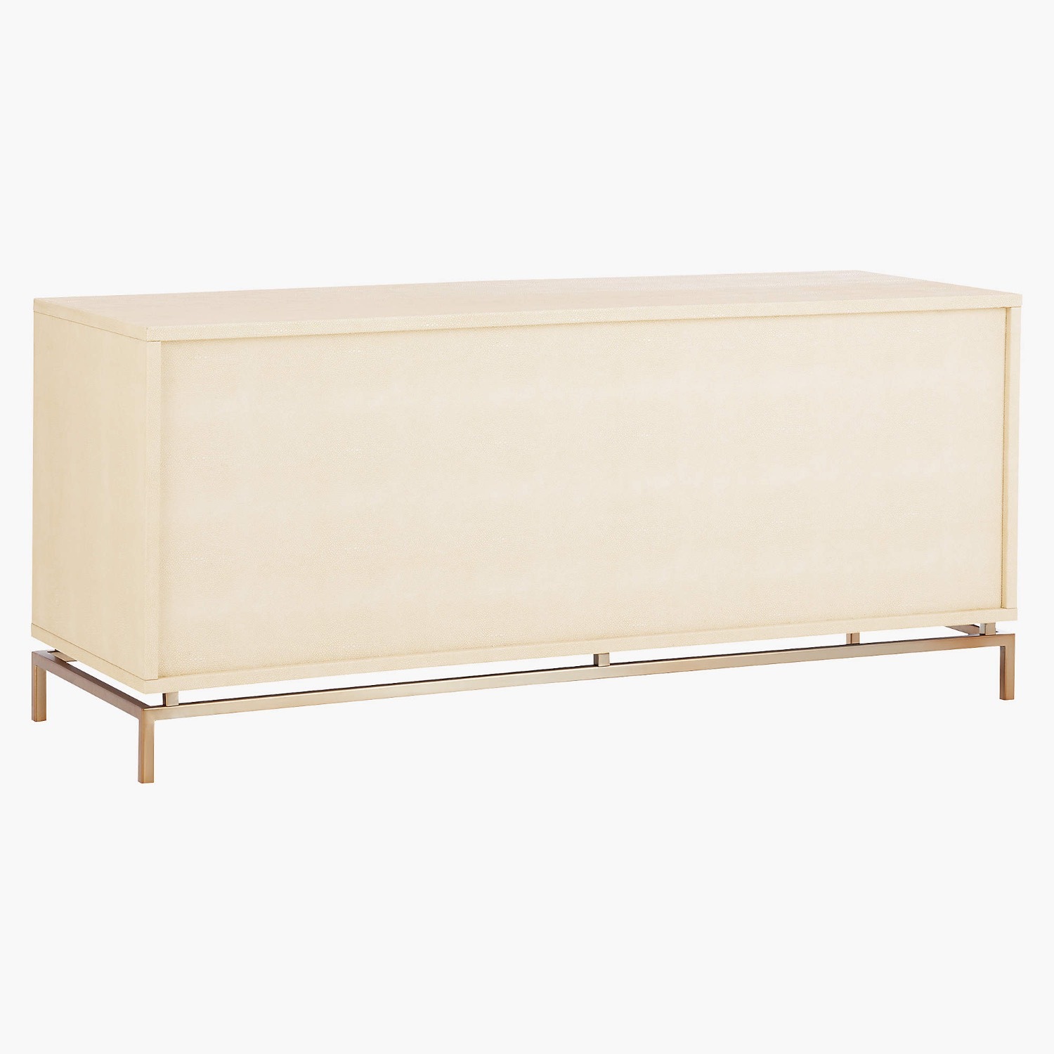 CB2 Shagreen White Dresser - image-8