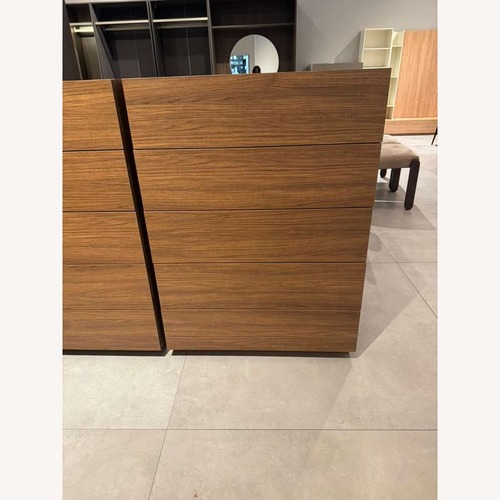 Used Lazzoni Dark Brown Wood Dresser for sale on AptDeco