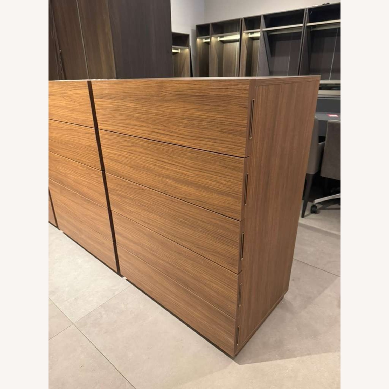 Lazzoni Dark Brown Wood Dresser - image-3