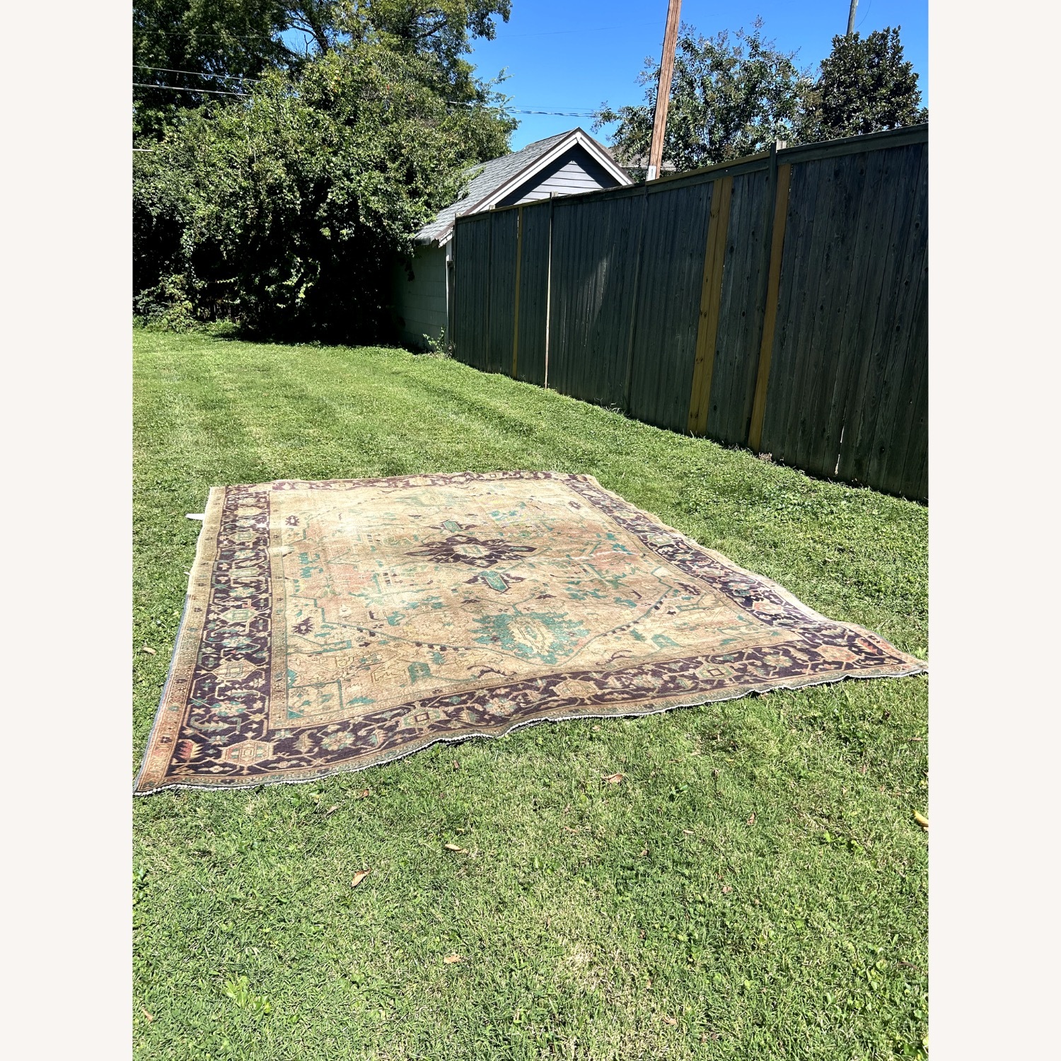 Vintage/Antique Turkish Area Rug 10' x 13' - image-3