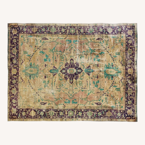 Used Vintage/Antique Turkish Area Rug 10' x 13' for sale on AptDeco
