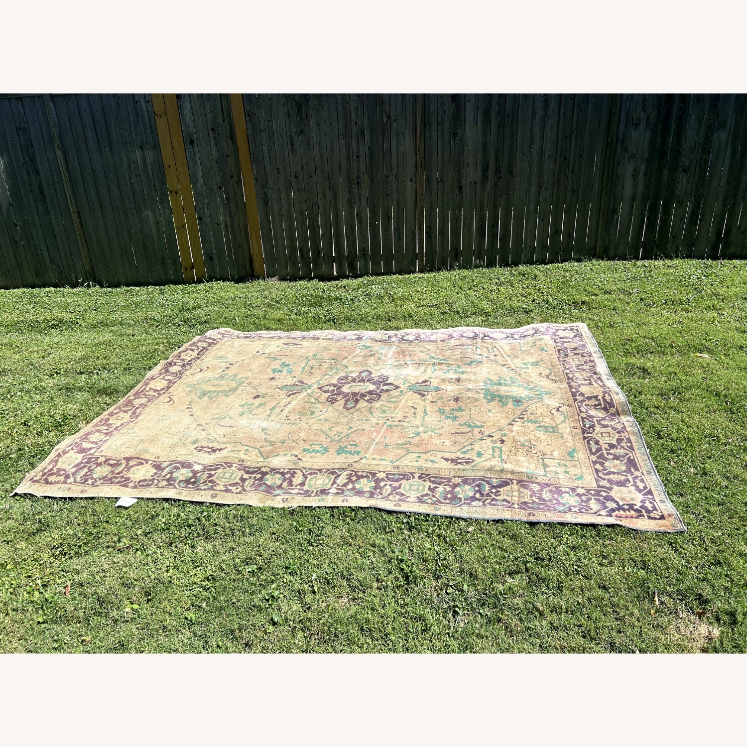Vintage/Antique Turkish Area Rug 10' x 13' - image-2
