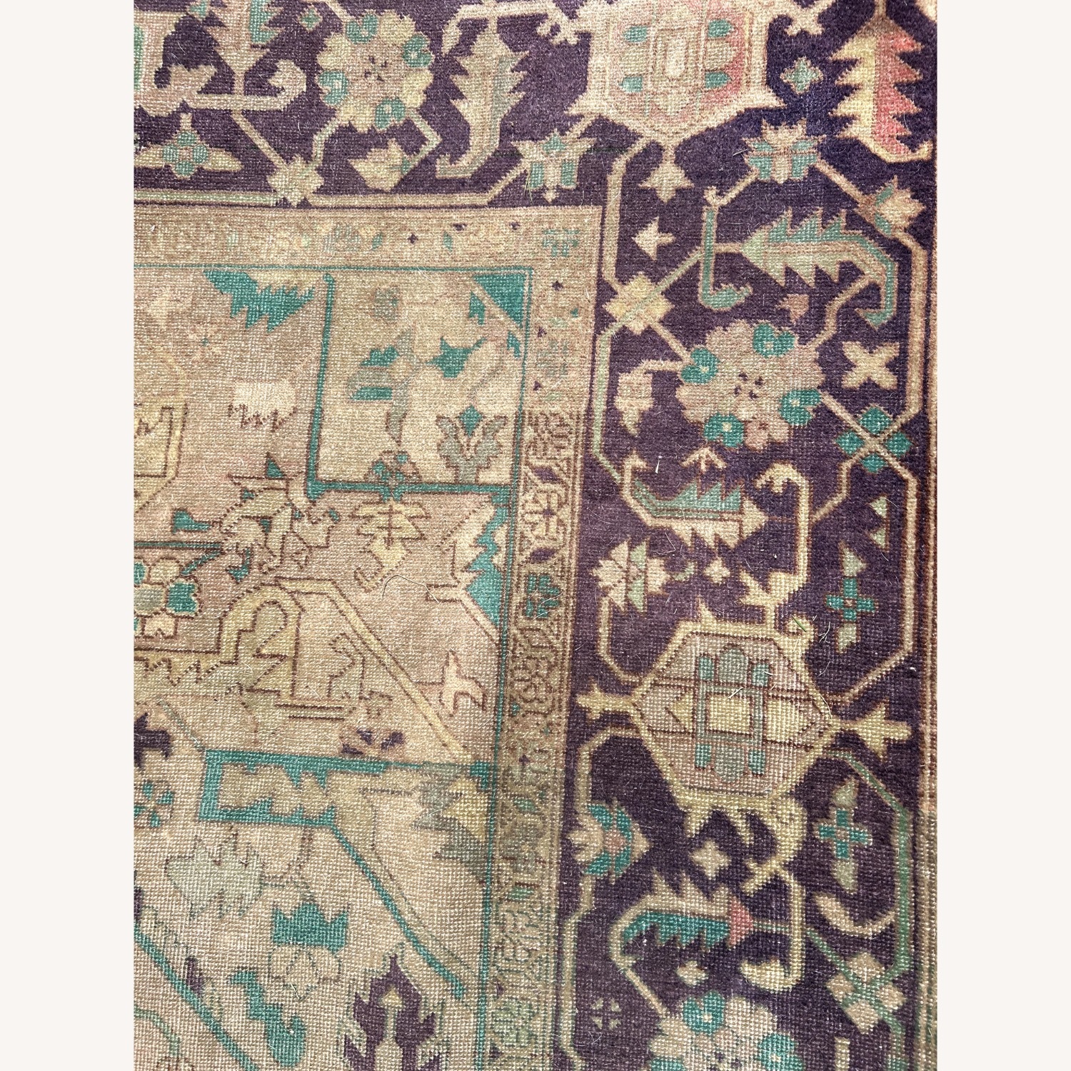 Vintage/Antique Turkish Area Rug 10' x 13' - image-4