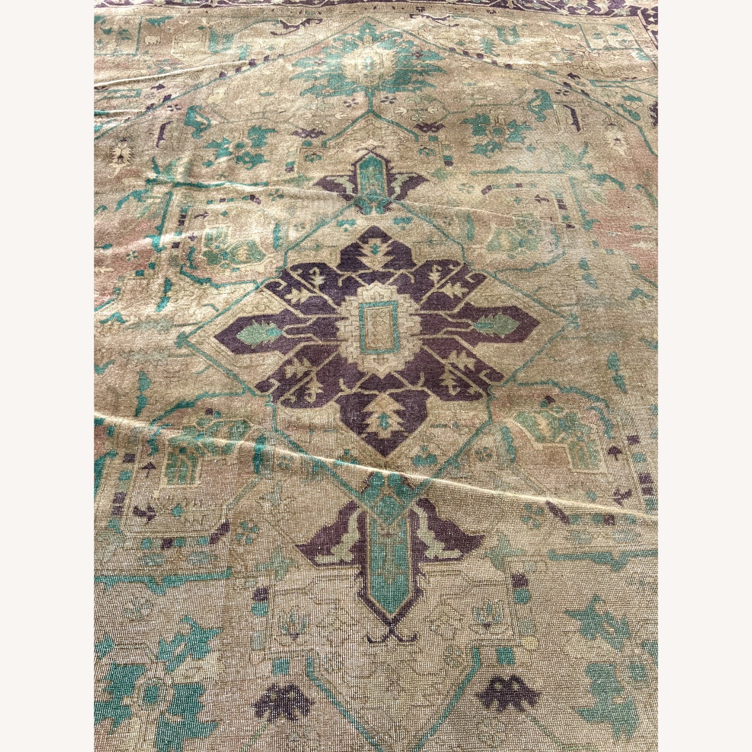 Vintage/Antique Turkish Area Rug 10' x 13' - image-11