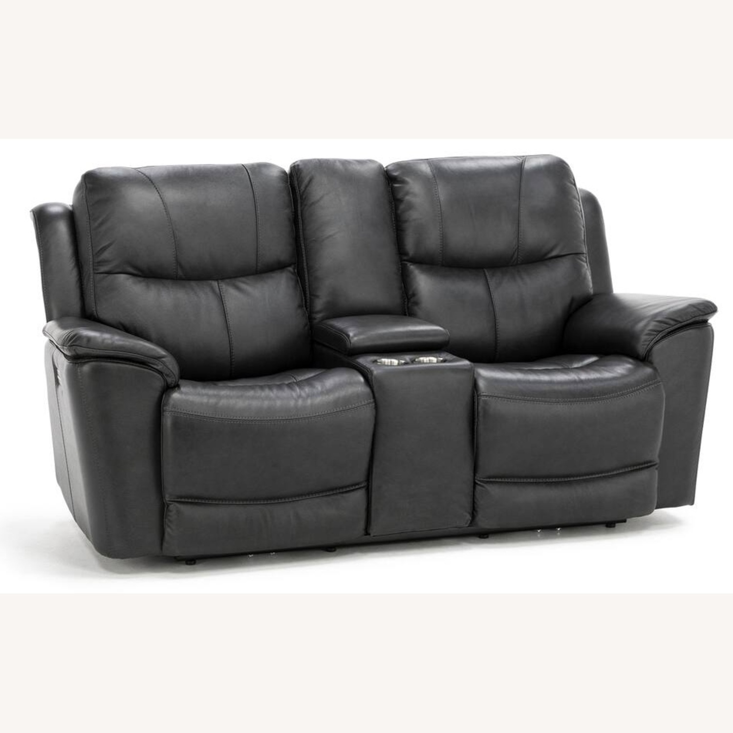 Steinhafels Furniture Dark Brown 2 Seater Sofa - image-7