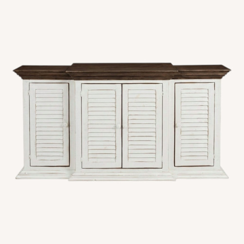 Used Home Goods Natural Wood Sideboard for sale on AptDeco