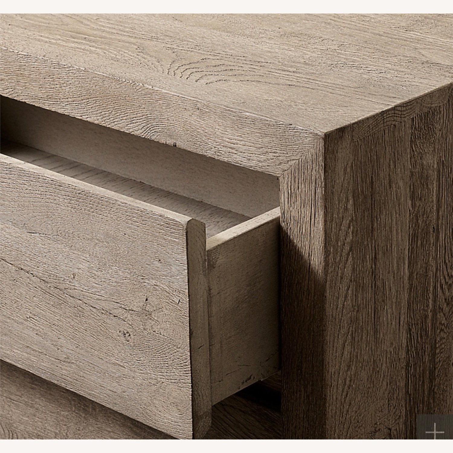 Restoration Hardware Light Gray Wood Dresser - image-2