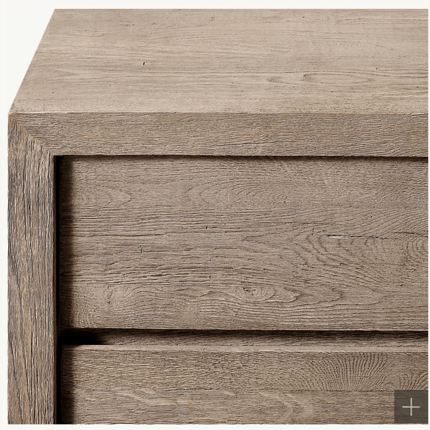 Restoration Hardware Light Gray Wood Dresser - image-3