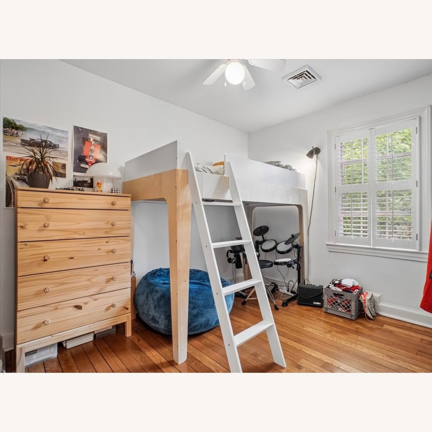 Oeuf Perch Twin Loft Bed - image-1