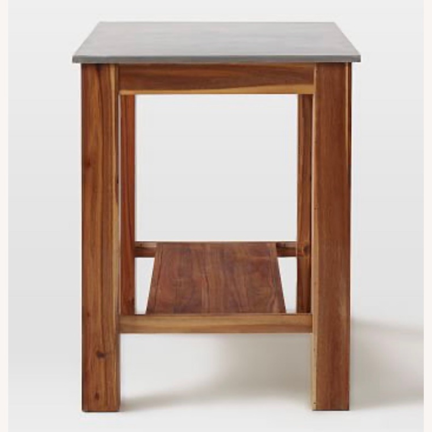 West Elm Rustic Kitchen Island / Bar Table - image-2