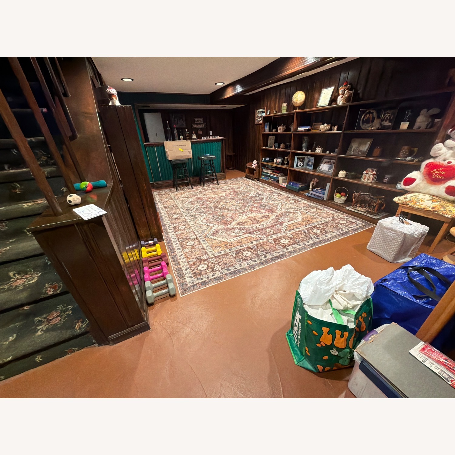 Rugland Light Brown Area Rug 9' x 12' - image-2