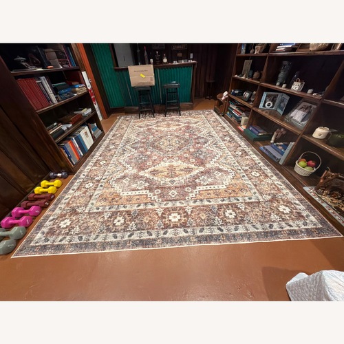 Used Rugland Light Brown Area Rug 9' x 12' for sale on AptDeco