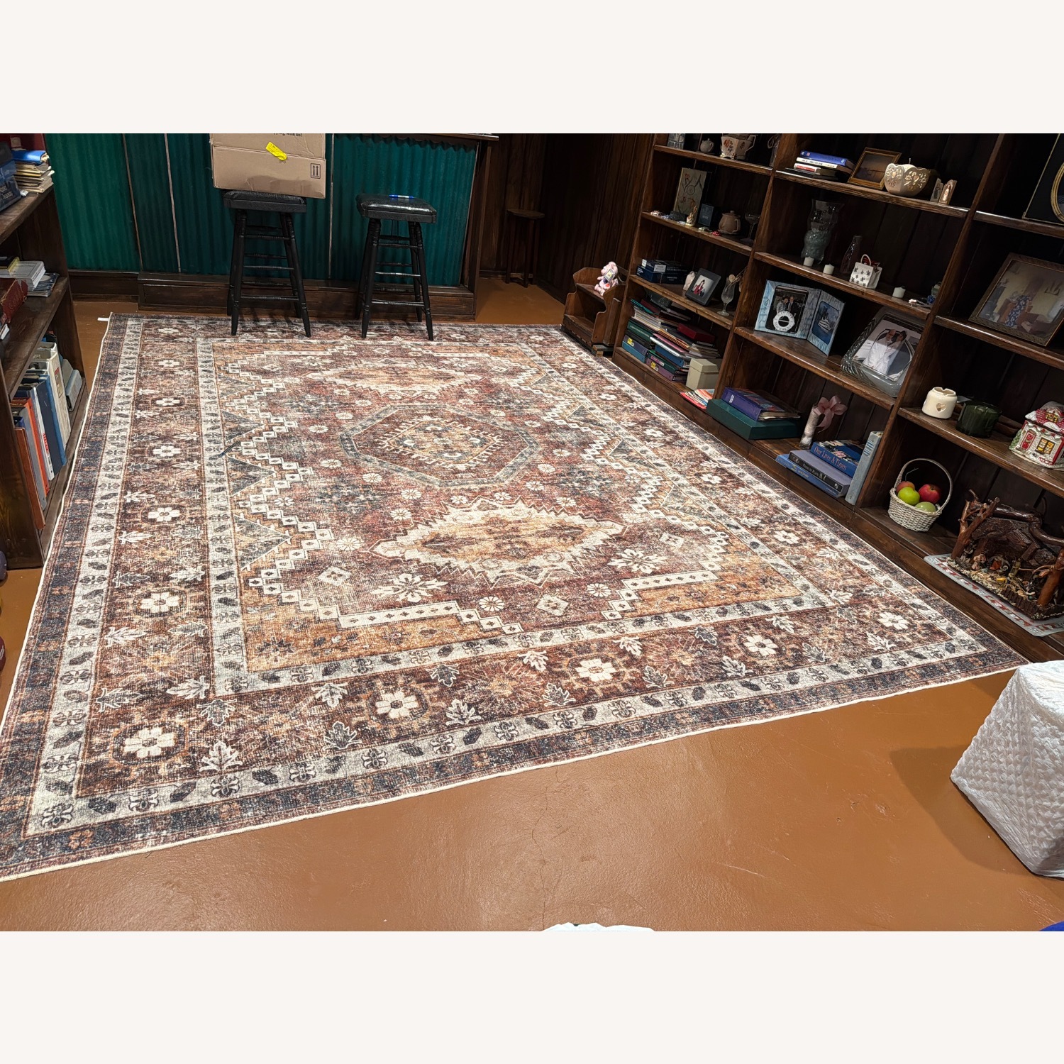 Rugland Light Brown Area Rug 9' x 12' - image-3