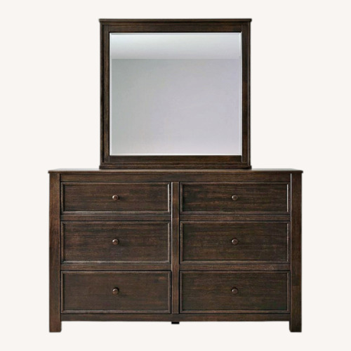 Used Dark Brown Wood Dresser for sale on AptDeco