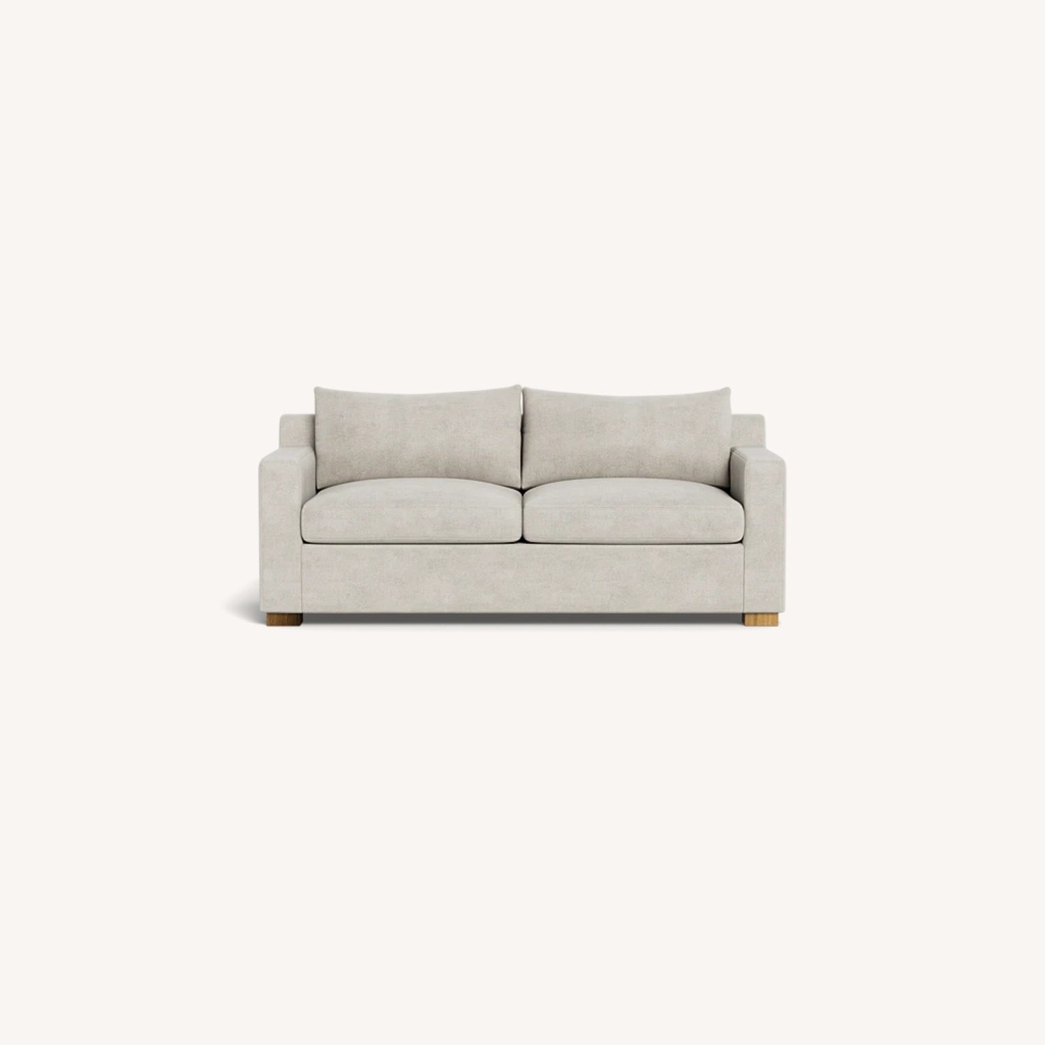Interior Define Light Gray Fabric Sleeper Sofa - image-4