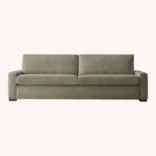 Used Restoration Hardware Maxwell Green Fabric Sleeper Sofa for sale on AptDeco