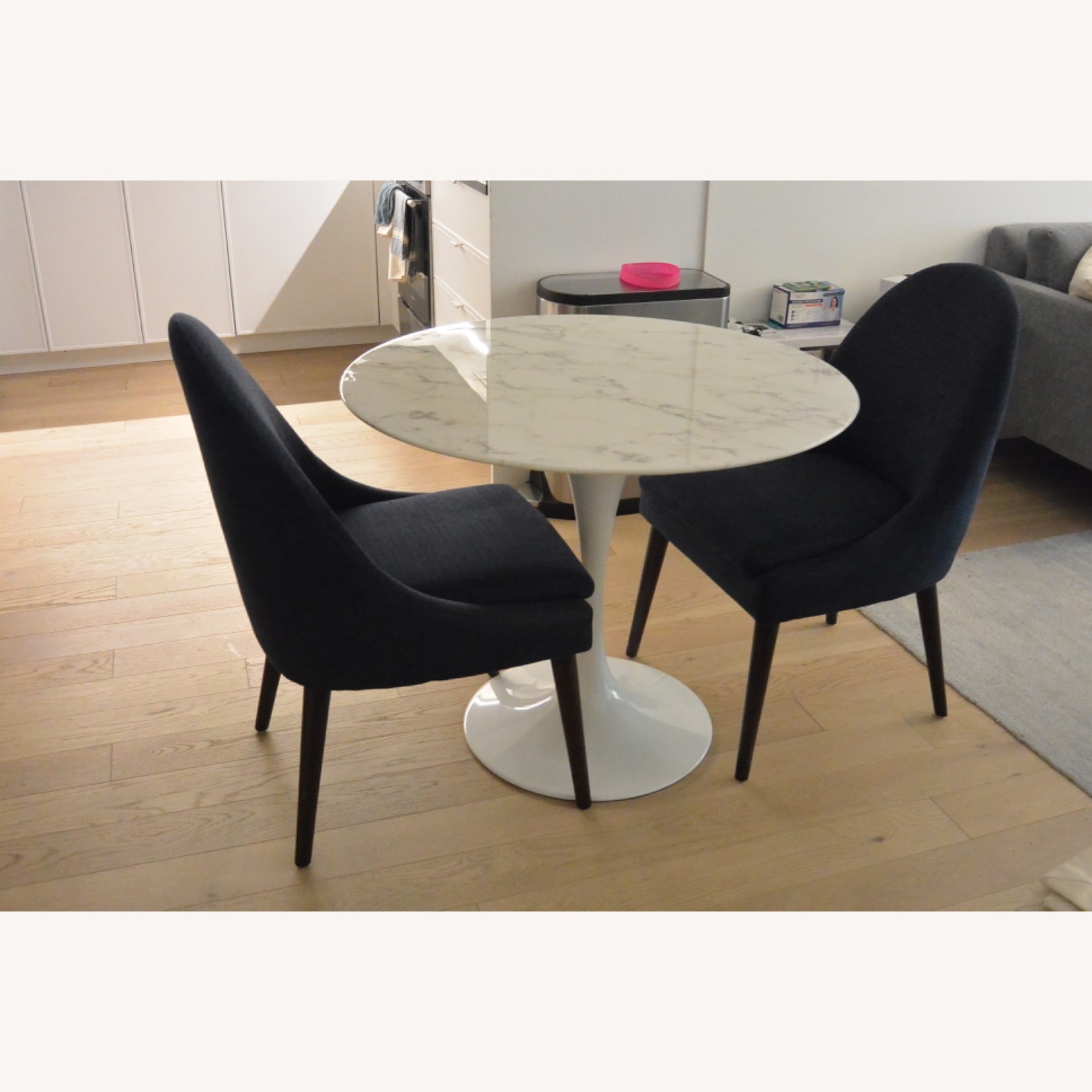 Home Depot White Marble Dining Table - image-3