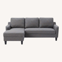 Vintage 2 Piece Sectional with Pull Out Bed