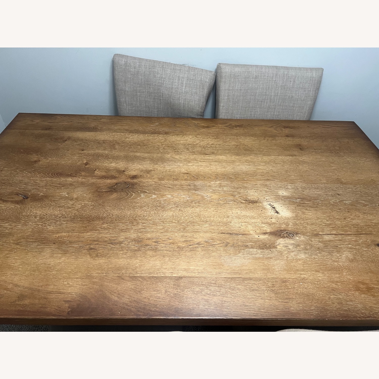 Natural Wood Dining Table - image-1