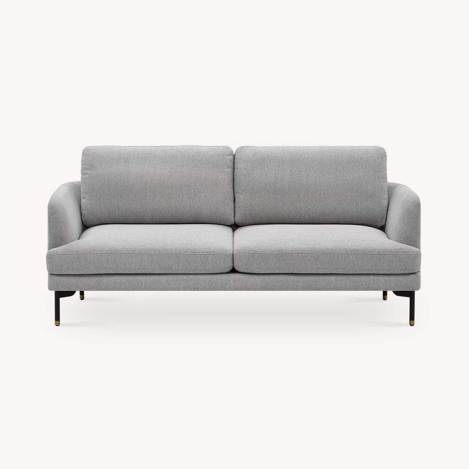 Castlery Pebble Light Gray Fabric Loveseat - image-6