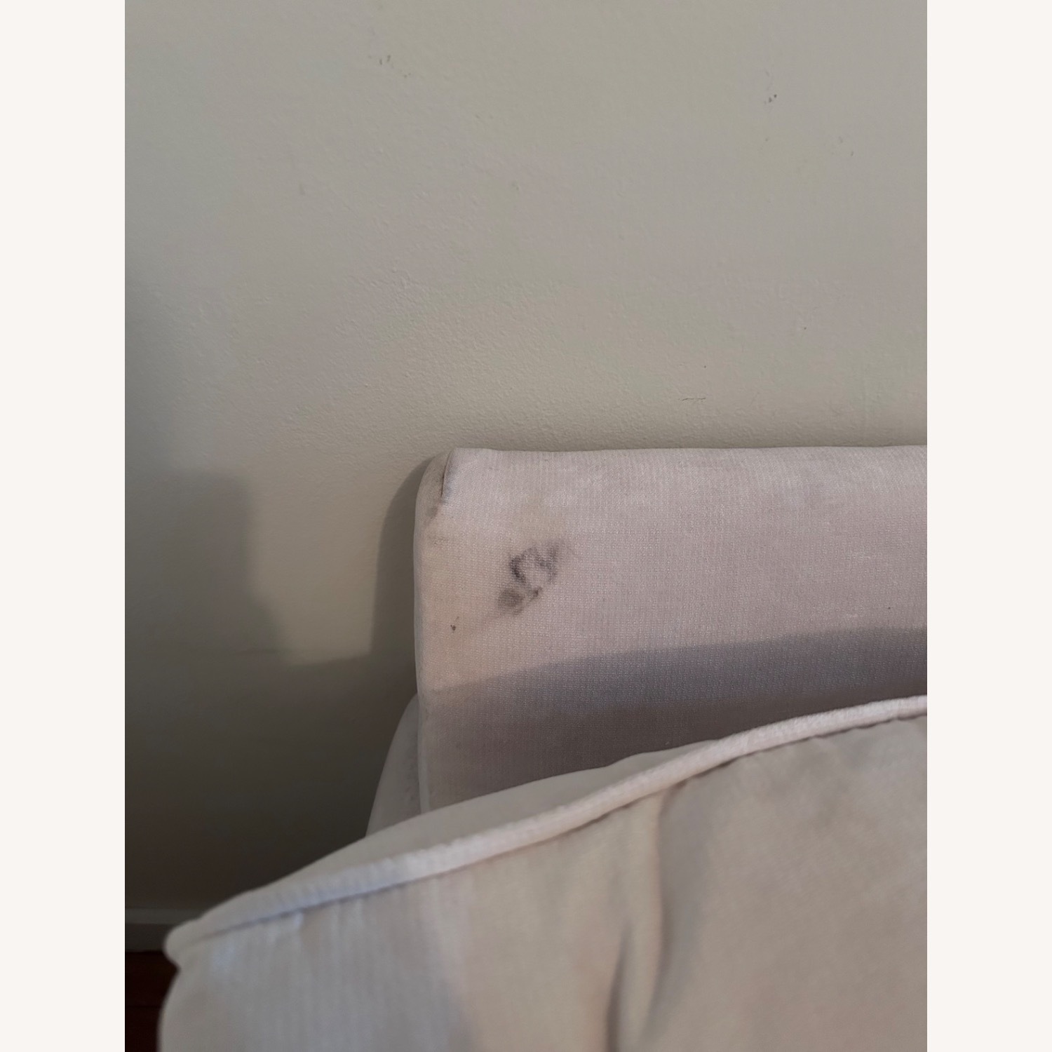 Macy's White Sleeper Sofa - image-4