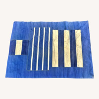 10' x 14' Madeline Weinrib Blue & White Stripe Rug